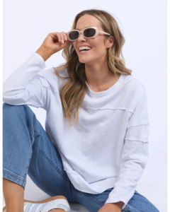 Foxwood: FOXWOOD JAYNE THROW ON TOP - WHITE