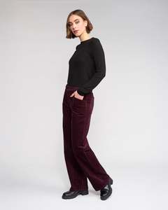 KNEWE DALLAS CORD - RAISIN