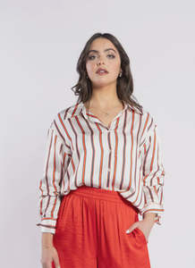 Drama The Label: DRAMA THE LABEL IT'S HER SHIRT - FRENCH STRIPE