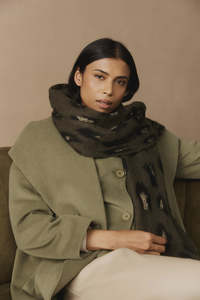 Eb Ive: EB & IVE NOMAD SCARF - PAMPUS