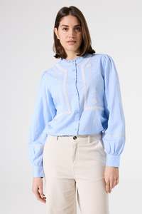 GARCIA BLOUSE - BLUE PROVENCE