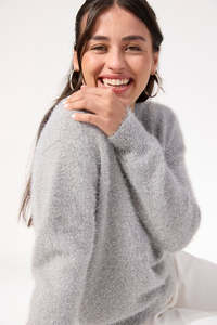 Haven: HAVEN HAKUBA JUMPER - SILVER