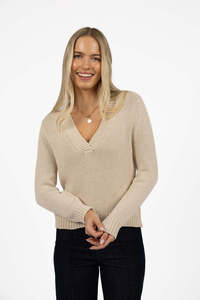 HUMIDITY LIFESTYLE VE VE JUMPER - STONE