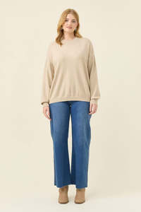 ISLE OF MINE - NELL JUMPER - STONE