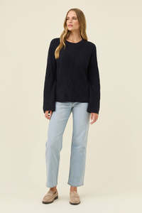 ISLE OF MINE - SADIE JUMPER - NAVY
