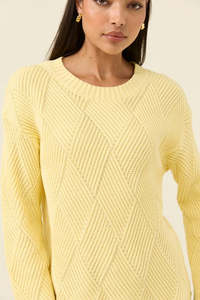 ISLE OF MINE - SADIE JUMPER - BUTTER