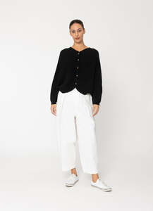 TWO BY TWO CHASE CARDIGAN - BLACK