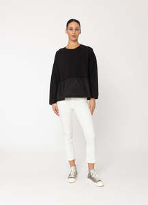 Two By Two: TWO BY TWO MELLEN TOP - BLACK