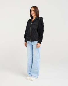 ZAFINA JOSSIE JACKET - BLACK