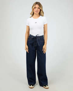 All About Eve: ALL ABOUT EVE GIA HIGH RISE BAGGY JEAN - INDIGO
