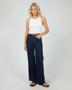 ALL ABOUT EVE JACQUI WIDE LEG JEANS - INDIGO