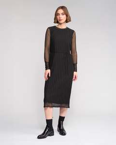 KNEWE FREDDIE DRESS - BLACK