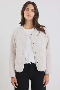 STORIES BE TOLD - APEX PUFFER JACKET - PUTTY