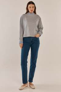 Betty Basics: BETTY BASICS JUNIPER JUMPER - HEATHER GREY