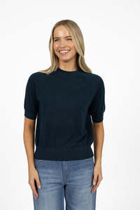 Humidity Lifestyle: HUMIDITY LIFESTYLE AURORA TOP - DEEP SEA