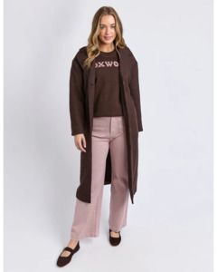 Foxwood: FOXWOOD WHISTLER COAT - COFFEE BEAN