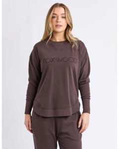 Foxwood: FOXWOOD SIMPLIFIED CREW - COFFEE