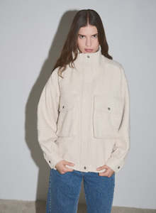 ESMAEE GETAWAY JACKET - CREAM