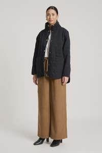 Eb Ive: EB & IVE - SANSI QUILTED JACKET- BLACK