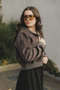 HOME-LEE - EMILY JACKET - SOOT