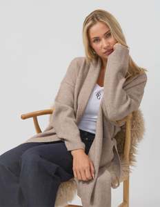 Stella Gemma: STELLA & GEMMA MIA CARDIGAN - OAT MARLE