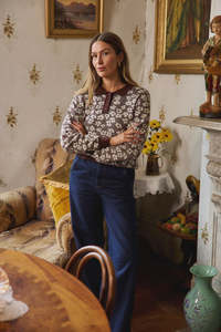 THING THING FAIRPLAY JUMPER - CHOC RIPPLE