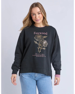 FOXWOOD THORN CREW - BLACK