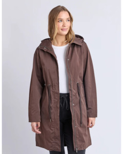 Foxwood: FOXWOOD KINGSTON SPRAY JACKET - COFFEE