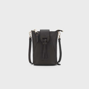BLACK CAVIAR LAINEY PHONE/CROSSBODY BAG - COCO