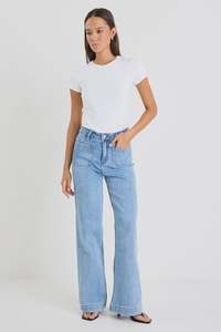 AMONG THE BRAVE - ZOEY SIGNATURE JEAN - BLUE