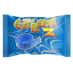 Fruit Flavoured Candy Roll: Extreme Z - Blue Raspberry Tape (40 g.)