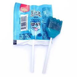 Green Blue 1: Lik-A-Brush Lollipops (Blue)