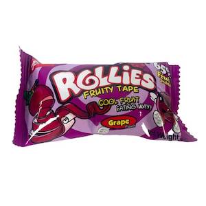 Fruit Flavoured Snacks: Rollies Fruity Tape - Grape