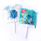 Blue Paintbrush Lollipops