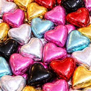 Chocolate Hearts: Chocolate Hearts - Colour Mixture