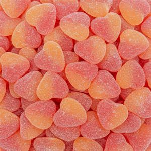 Sour Peach Hearts