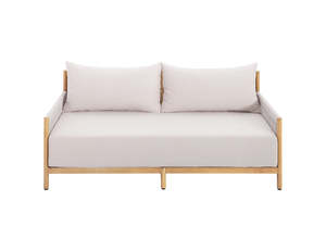 Goldfinch Aluminium and Rope Loveseat
