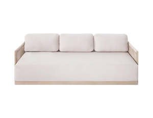 Aluminium Lounge: Godwit 3 Seater Sofa