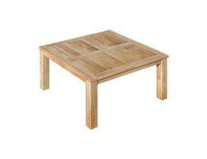 Outdoor Dining Furniture: Juniper Teak Square Dining Table 150cm