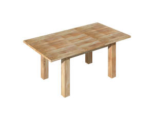 Outdoor Dining Furniture: Stretch Outdoor Teak Dining Extension Table 120-160 X 100cm