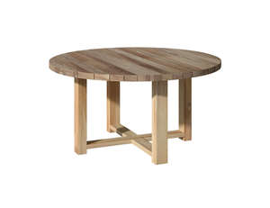 Teak Dining Tables 1: Oasis Teak Round Dining Table 150cm