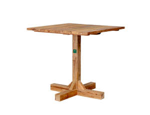 Teak Dining Tables 1: Teak Outdoor Square Bistro Table 80cm