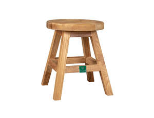 Teak Dining Chairs 1: Teak Outdoor Round Stool