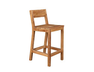 Teak Outdoor Counter Height Chair