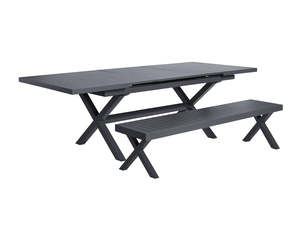 Tuba Outdoor Extension Table Dining Set - 2PCS