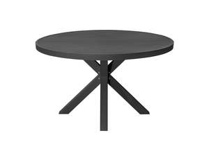 Aluminium Tables: Dipper Round Cross Leg Dining Table