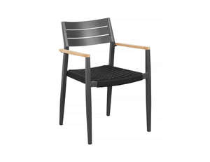 Aluminium Chairs: Albatross 2.0 Aluminium and Rope Outdoor Dining Chair