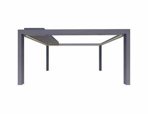 Louvred Pergola: Custom Mediterranean-SKY Retractable Louvred Pergola