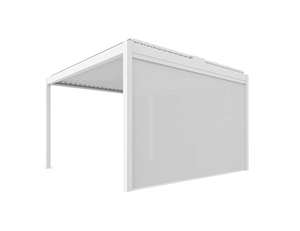 Blinds: Ahipara&Kapiti Pergola Retractable Shade Blind - 4m