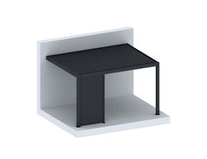 Shutters: Caribbean Wall Mounted Pergola Shutter Wall